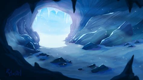 Ice Cave Art I Can T Find The Original Source For This Image Please Let Me Know So I Can Credit