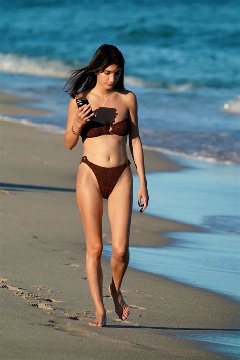 SAMANTHA BLAKE COHEN In Bikini At A Beach In Miami 01 07 2021 HawtCelebs