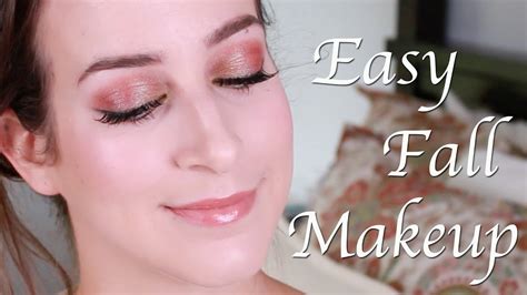 Easy Fall Makeup Look Youtube