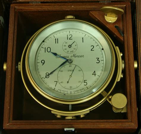 A Marine Chronometer By Thomas Mercer Serial No 27632 C1960 With 56