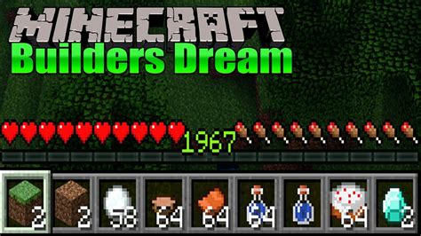 Builders Dream Minecraft Mod Youtube