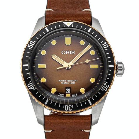 Buy Divers Sixty Five Oris Divers Sixty Five Automatic Brown 40mm 01