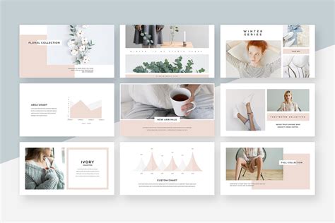 Aesthetic Powerpoint Templates Ideal For Web Designs Or Printable