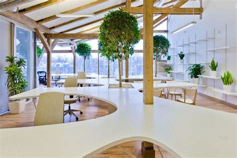Greenhouse Workspace Office Design Green Office Architecture And Design