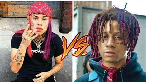 trippie redd says the beef with him and 6ix9ine could be squashed if they catch a fade xxl