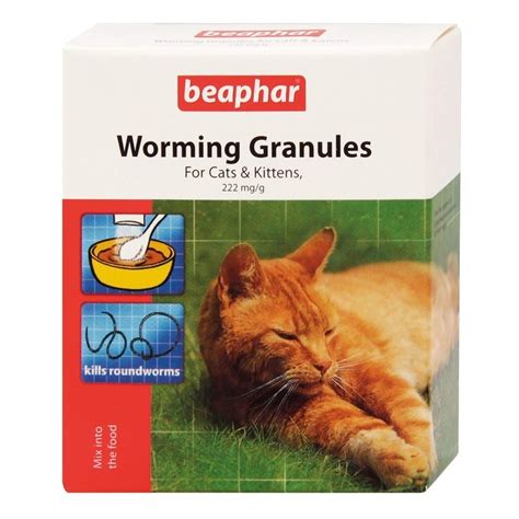 Shop chewy for low prices and the best cat dewormers! Beaphar Worming Granules Powder Wormer Roundworm Treatment ...