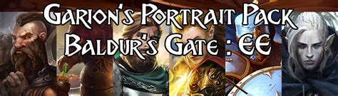 Garion S Portrait Pack Baldur S Gate EE At Baldur S Gate Nexus Mods And Community