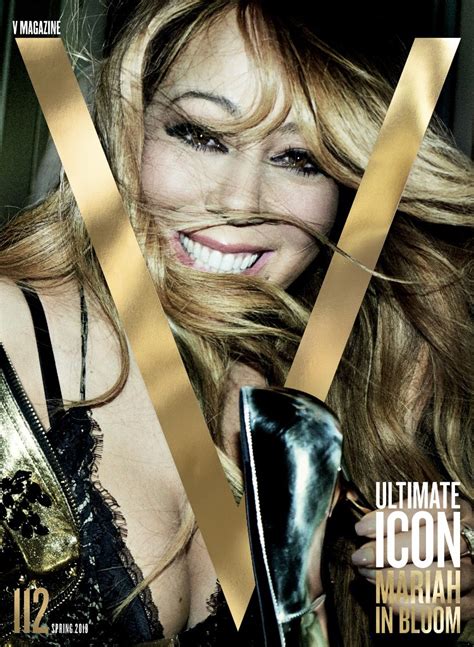 Trailblazing Mariah Carey Does V Magazine Interview In Her Lingerie