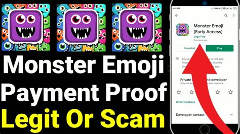 Monster Emoji Legit Or Scam । Monster Emoji Payment Proof । Monster