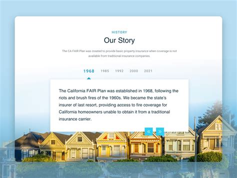 California Fair Plan :: Our Story Timeline by Kasia Plucinski for LLT