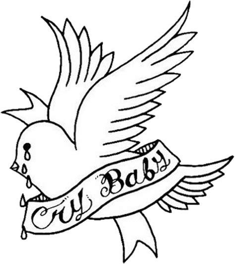 Lil Peep Tattoos Png Images Transparent Background Png Play