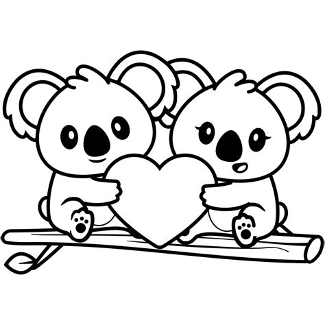 Koala-malvorlagen