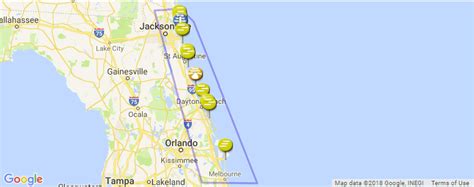 Florida Surf Spot Map——the Best Surf Spots In Florida Lemorecn