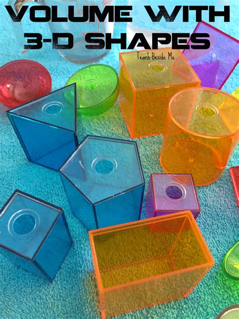 Measuring Volume of 3-D Shapes | Measuring volume activities, Learning shapes, Measuring volume