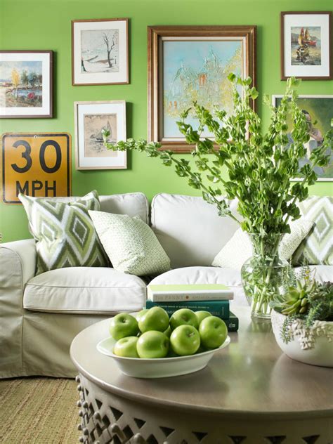 Living Room Paint Ideas Green ~ Paint Room Living Green Color Colors