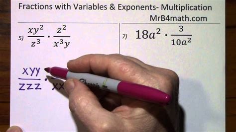 We present examples on how to simplify complex fractions including variables along with their detailed solutions. Multiplying Fractions With Variables And Exponents ...