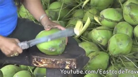 Young Coconut Cutting Thailand Youtube