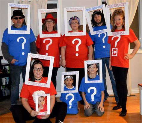 Best Halloween Group Costume Guess Who Game Easy Diy Meilleur Costume