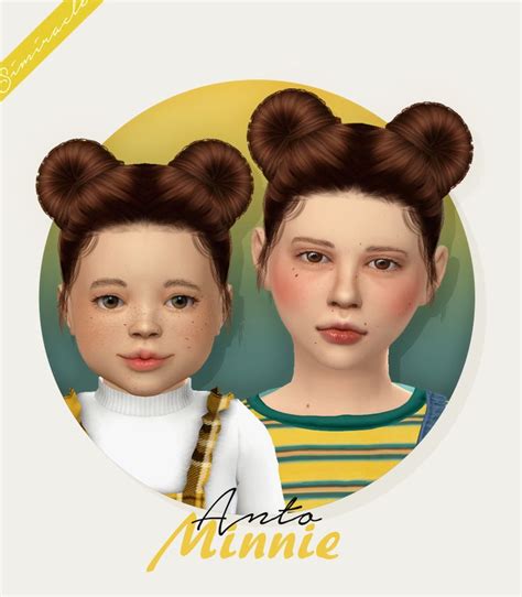 Fabienne In 2020 Sims Hair Sims 4 Cc Kids