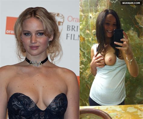 Jennifer Lawrence Nude Tits In Good Selfie Nudbay