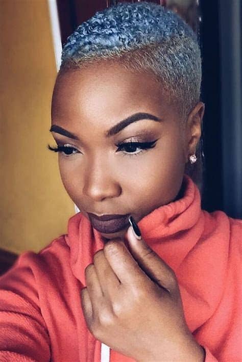 Treat it like you would a masterpiece: 16 Badass Black Women Slaying In Shaved Hairstyles ...