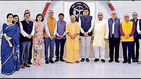 yogi meets indian ambassadors seeks their cooperation in bringing investment to uttar pradesh