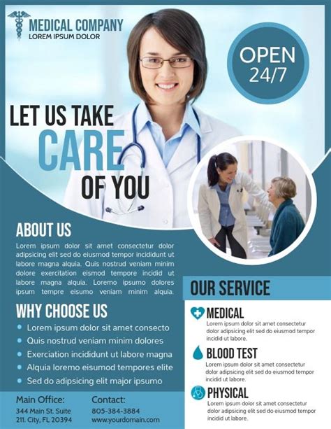 Healthcare Flyer Templates Healthcare Ads Medical Home Health Care
