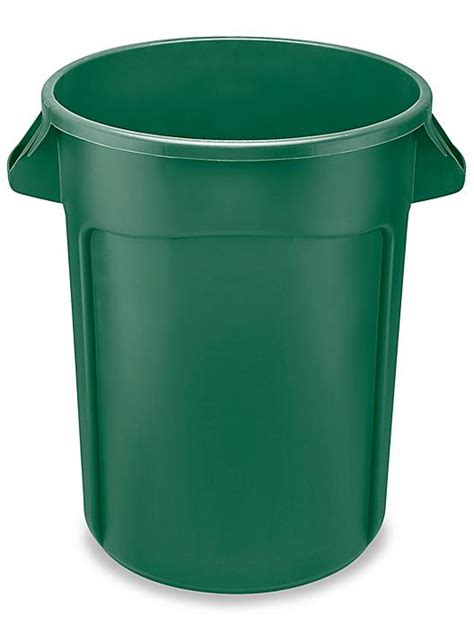 Rubbermaid® Brute® Trash Can 32 Gallon Green H 1045g Uline