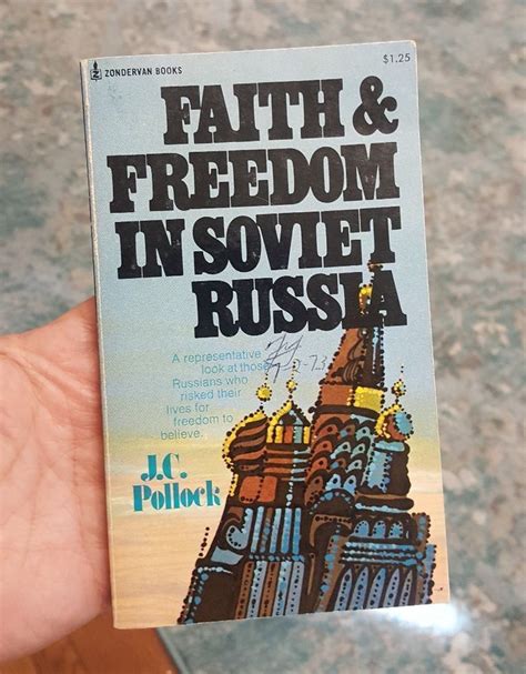 faith and freedom in soviet russia by j c pollock 1972 zondervan paperback in soviet russia