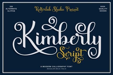 Kimberly Script 3 Style 1629014