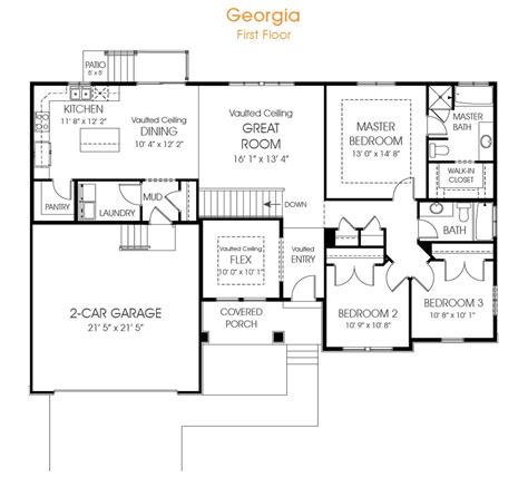 Home building plans is the best place when you. Floor Plans for New Homes in Utah | Rambler house plans ...