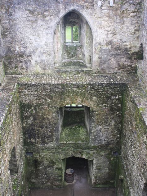 A Symmetrical Interior Wall Of Blarney Castle Smithsonian Photo