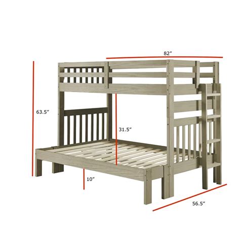 Lark Manor Ahmia Twin Over Full Standard Bunk Bed By Lark Manor