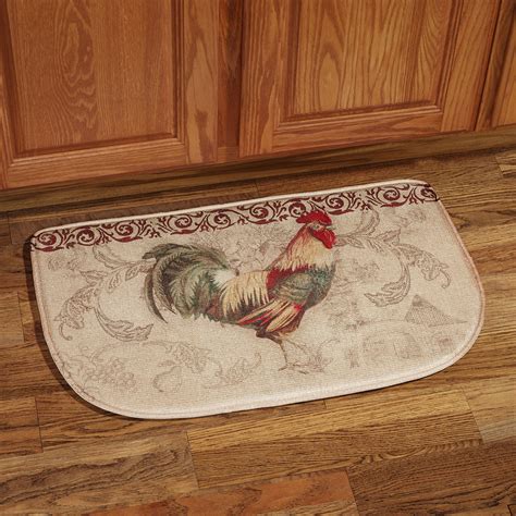 Country Kitchen Rugs And Mats Rooster Kitchen Rugs Creating A Country