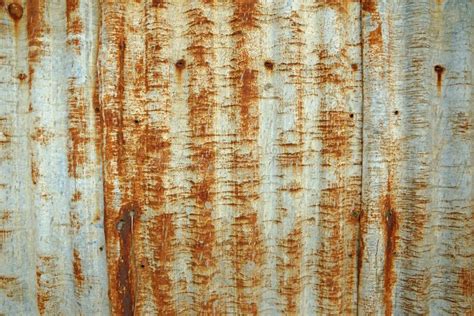 Rusty Corrugated Metal Roof Texture Stock Photo Image Of Gray Retro