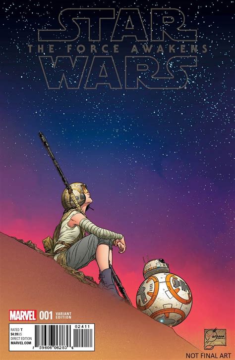 Episode vii the force awakens, marketed as star wars: First Look At Star Wars: The Force Awakens Adaptation #1 ...