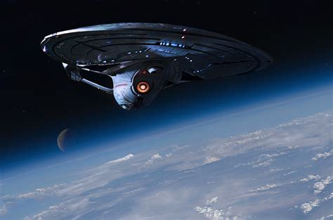 Enterprise E from First Contact by DanielMathews on DeviantArt