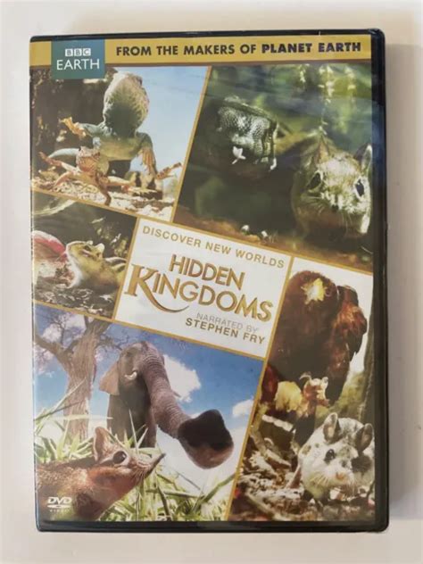 Hidden Kingdoms Narrated By Stephen Fry Documentary Bbc Earth Dvd 5