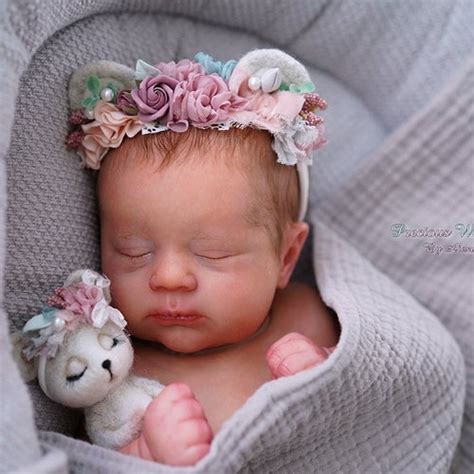 Kyrie Sleeping Realborn 19 Reborn Doll Kitcoa By Etsy