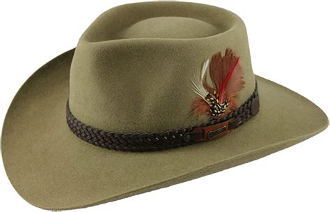 Akubra Snowy River Australian Hat At Amazon Mens Clothing Store