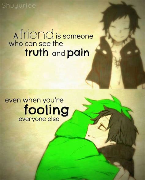 Anime Quotes Friendship Anime Amino