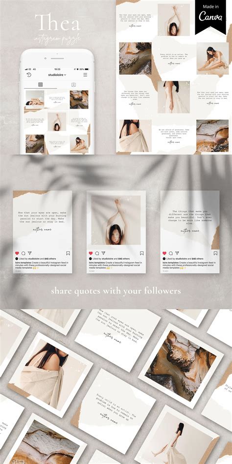 87 Awesome Instagram Grid Mockup Online Free Mockup