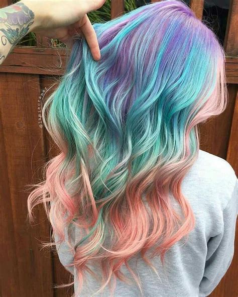 25 mesmerizing mermaid hair color ideas mermaid hair color hair color pastel hair dye colors