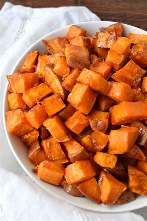 Brown Sugar Roasted Sweet Potatoes The Nutritionist Reviews