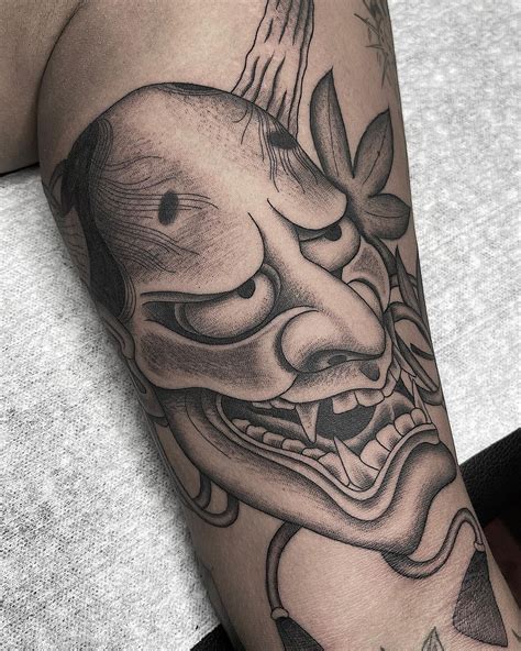 update 36 powerful hannya mask tattoos may 2020 tatuagem