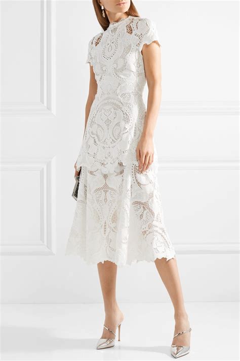 Follow their code on github. Jonathan Simkhai | Guipure lace midi dress | NET-A-PORTER ...