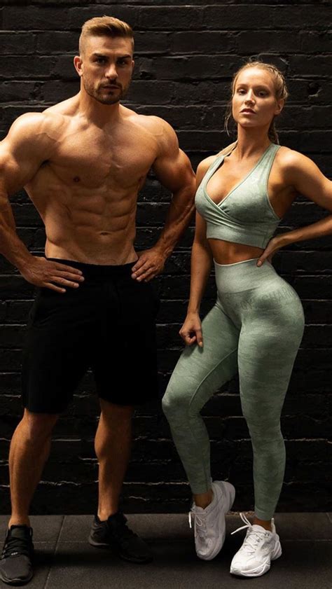 Workout And Fitness Couples Goals Gym Couple Aesthetic Fitness