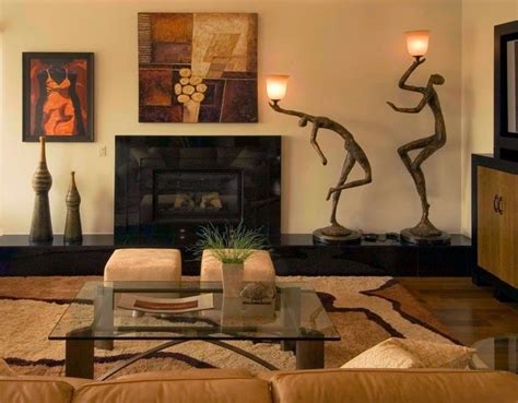 African Themed Living Room Decor