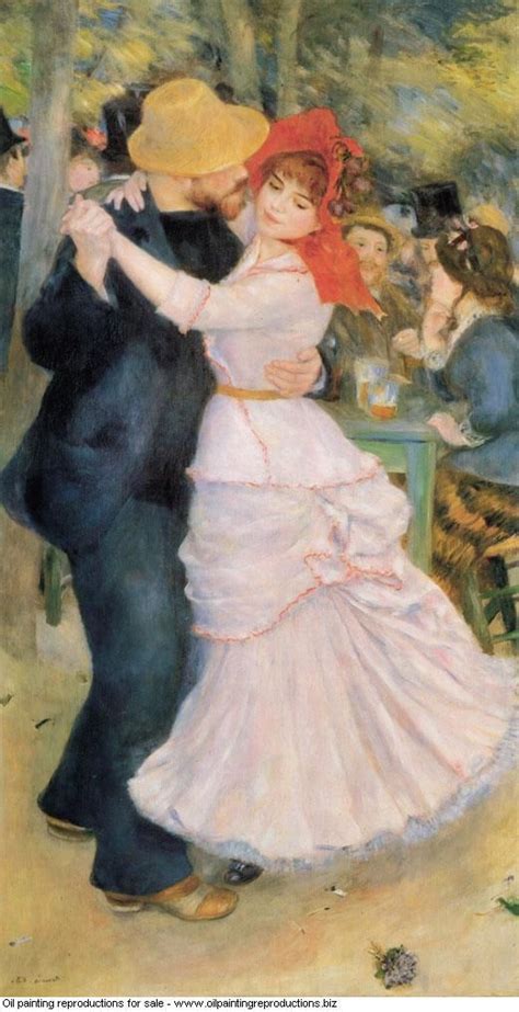 Dance At Bougival 1883 1 Pierre Auguste Renoir Oil Painting