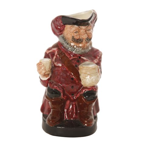Figurines And Knick Knacks Small Mug Away Royal Doulton Toby Jug 6038 Rd Falstaff D6063